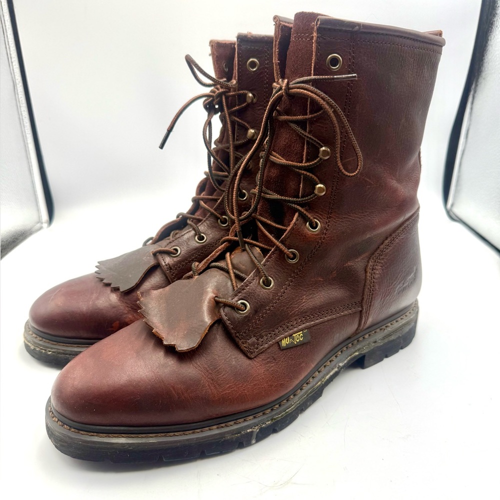 Ad Tec Work Boot Burgundy- 1180- Mens Size 11.5 (see description)